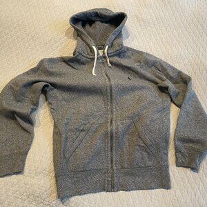 Polo Ralph Lauren Classic Full-Zip Fleece Hoodie| Ash Grey Heather | Mens Small